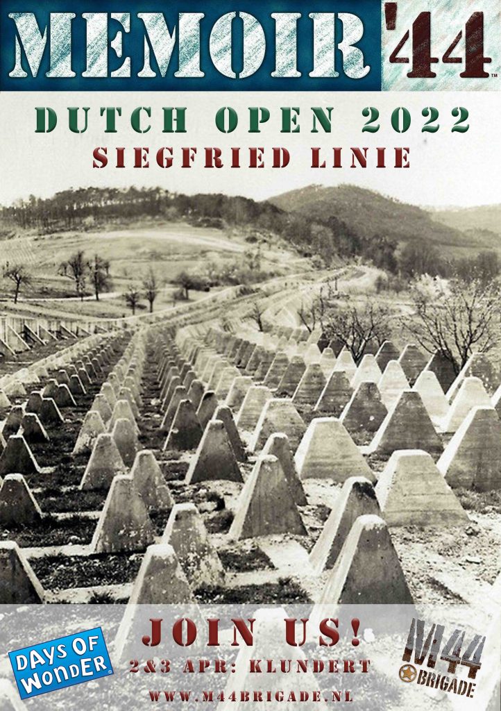 Memoir'44 Dutch Open 2022